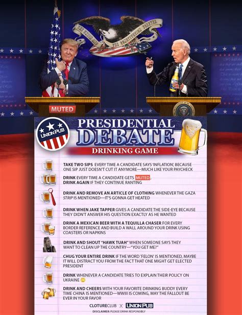 kmart drinking game|Ground Game: Thursday’s presidential debate, a potential .